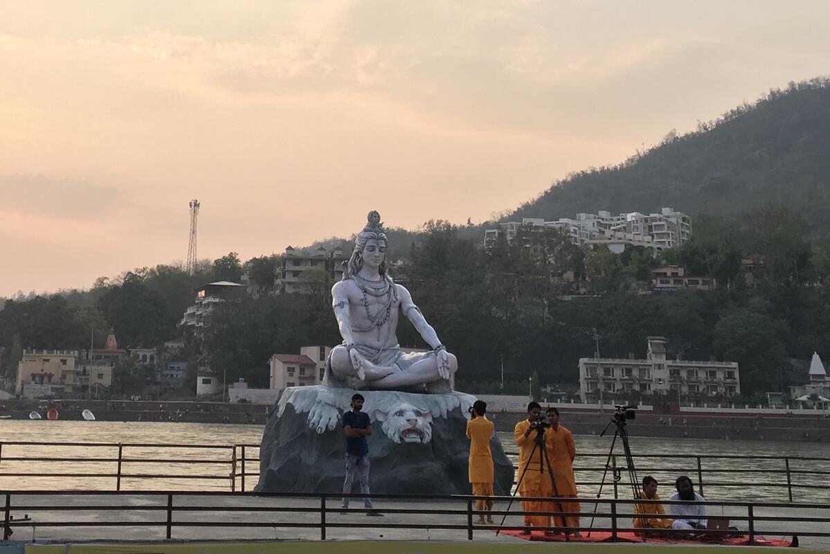 Statue of Shiva in India